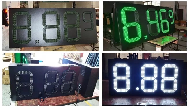 LED Fuel Price Sign, LED Gas Station Display