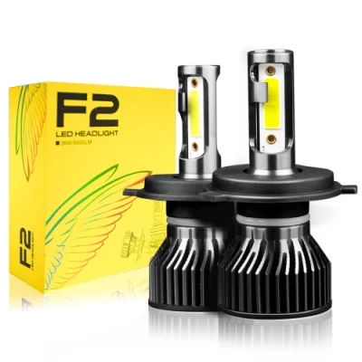 Farol LED F2 12V 72W 12000lm 6500K Farol LED H11